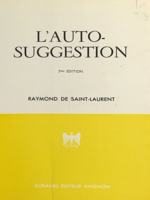 cover image of L'auto-suggestion